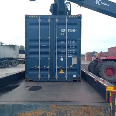 Weighing Container Before Turn In Port 